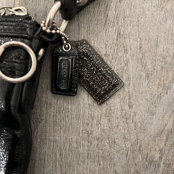 Y2k Coach Black Leather side bag - Picture 6 of 7